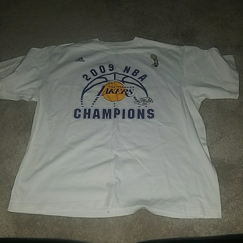 COPY - Adidas Lakers championship t shirt